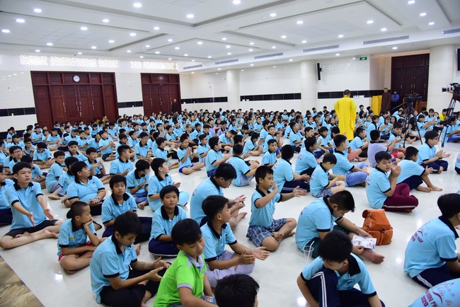 The 2nd-day Children 's Summer Retreat